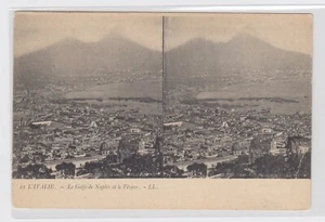 CA NA 81 il golfo di Napoli stereoscopica non viaggiata - Picture 1 of 1