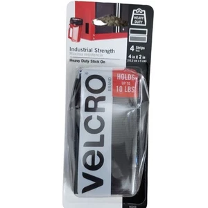 Velcro resistente industriale - 4 strisce per fissaggio sicuro - Foto 1 di 2