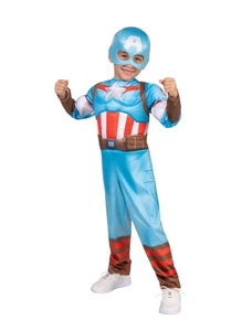 Neu entzückendes Marvel Captain America Kostüm, Kleinkind Jungen Größe 3T-4T - Bild 1 von 7