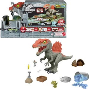 Jurassic World Crushivores Cage Crasher Spinosaurus Figure - Picture 1 of 5