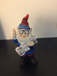 USA Rocks Resin Garden Gnome Figurine Electric Guitar Patriotic 8" - Picture 1 of 1