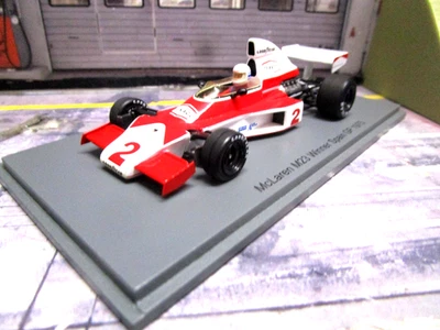 F1 McLAREN M23 Ford Cosworth V8 GP Spain Winner 1975 #2 Mass Texaco Spark 1:43 - Bild 1 von 4