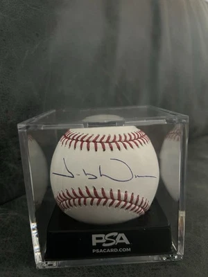 Jacob Wilson Autographed Signed Baseball PSA COA ROMLB - Image 1 of 3