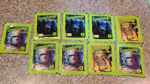 Vintage rare hard-to-find Goosebumps sticker packets 9 1996 (Y6) - Picture 1 of 7