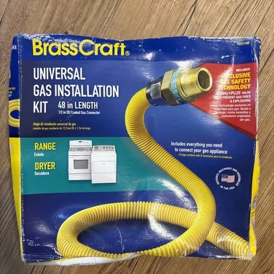 黄铜工艺通用气体安装套件 48 英寸 (PSC1107) 美国等级范围 — 第 1/2 张图片