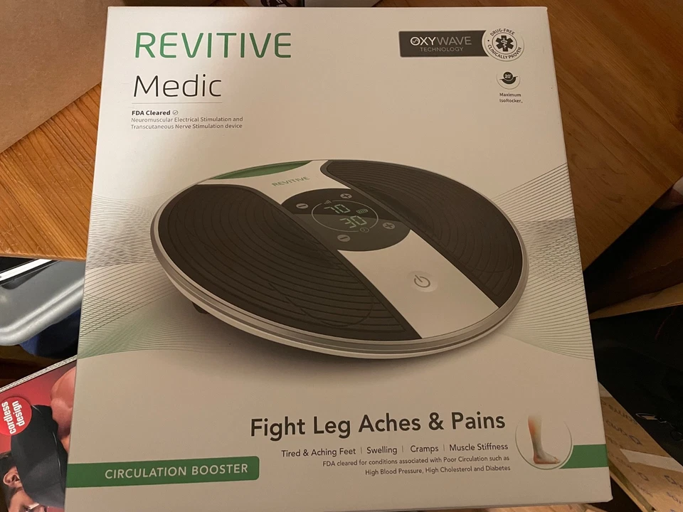 Revitive Medic Circulation Booster con tecnología OxyWave aprobado por la FDA probado Foto 1 de 1