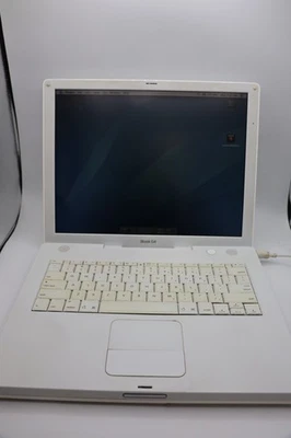 Macintosh iBook G4 1.26 GHz 14.1" LCD screen Mac OS 10.4.1 Model A1055- 768 MB - Image 1 of 4