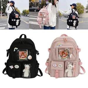 Mochila para Mujer con Accesorios Linda Mochila College High School - Imagen 1 de 8