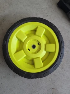 Ryobi 9.75" Rear Wheel for 40v 20" RY401017 RY401017VNM PUSH Mowers RY401018 - Picture 1 of 2