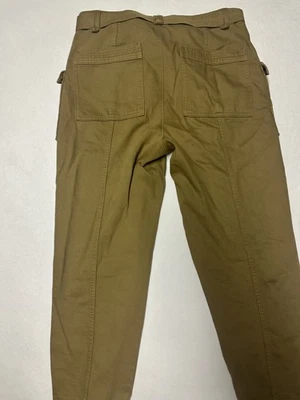 Pantalones cargo Banana Republic para mujer talla 12 con bolsillos para cinturón Y2K barril recortado #629 Foto 1 de 4