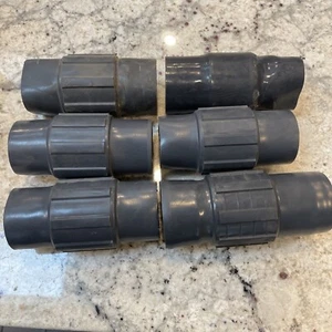 Acoplamiento de conducto rígido de acero recubierto de PVC Robroy Plasti-Bond RedH2ot de 2" (cantidad 6) - Imagen 1 de 2