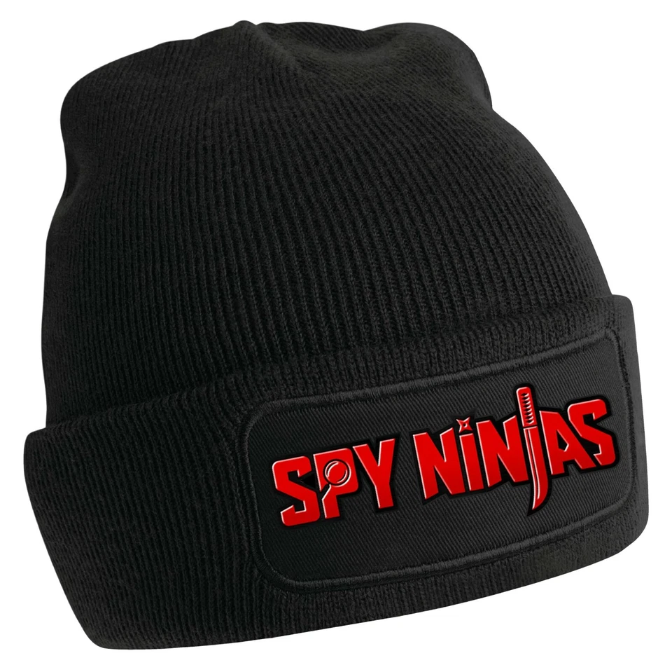 BEECHFIELD Spy Ninjas Black Beanie Hat Youtuber merch