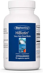 Allergy Research Group - HiBiotin (90caps) - Picture 1 of 2