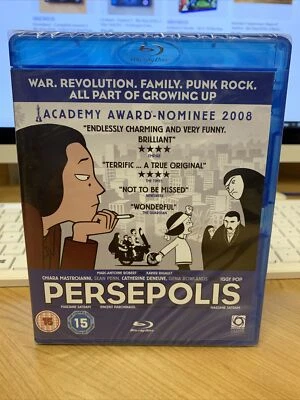Persepolis - Blu-ray (2008) Sean Penn - Animation - Drama - U.k Reg B ⭐️NEW⭐️ - Image 1 of 2