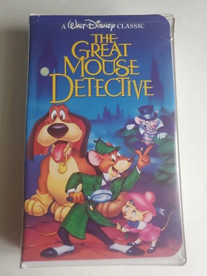 The Great Mouse Detective (Vhs) Black Diamond Edition Walt Disney - Image 1 of 4