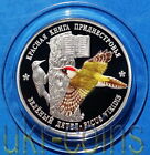 2016 Transnistria Woodpecker Bird 1/2 Silver Color Proof Coin Fauna Wildlife WWF