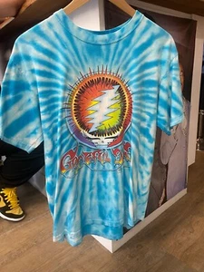 Vintage Anvil Grateful Dead Let it Shine 98' T Shirt Mens Medium Tie Dye  - Picture 1 of 5