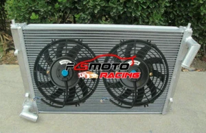 Radiador de aluminio + ventilador para BMW MINI COOPER S R50 R52 R53 2002-2007 1,6 sobrealimentado - Imagen 1 de 8