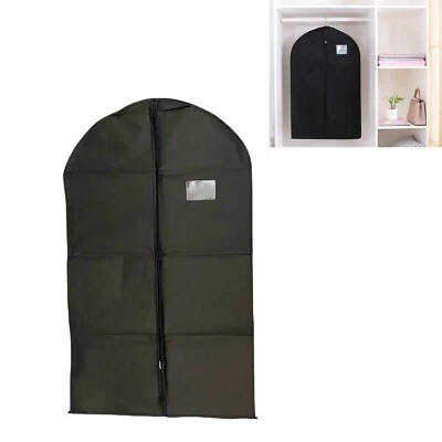 INTSUPERMAI® Household Clothing Dust Cover Hanging Bag Non-woven Wardrobe Storage Coat Suit