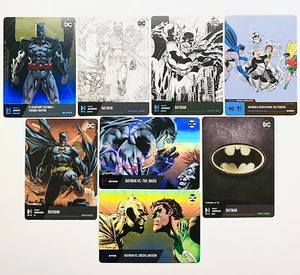 Dc Chapter, Batman Card lot (8)- Physical Cards, Holo Foil Near Mint+ - Picture 1 of 4