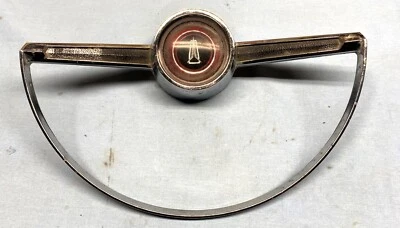 1965 PLYMOUTH SATELLITE FURY STEERING WHEEL HORN RING BUTTON PART #2660119 - Image 1 of 4