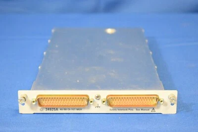 Agilent 34925A 40/80 Channel Optically Isolated FET Multiplexer for 34980A - Image 1 of 4