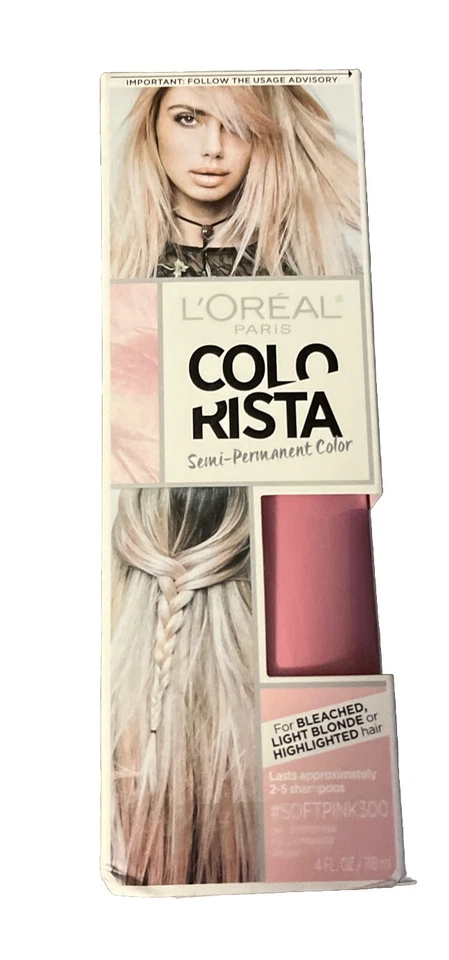 L'Oreal Colorista Color Semipermanente - #SoftPink300 - NUEVO EN CAJA Foto 1 de 1