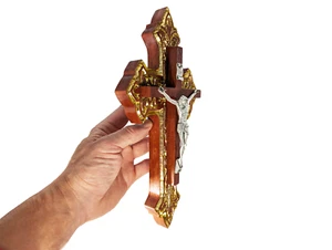 Handcrafted Radiant Glory Crucifix - Made in Australia - Picture 1 of 10