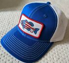 Nwot Realtree Ameri-Bass Fishing Outdoors Trucker Hat, Blue