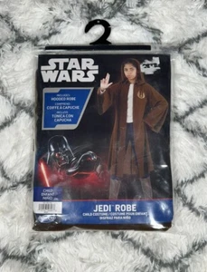 STAR WARS Jedi Hooded Robe Costume Cosplay Child OSFA *NEW* - Picture 1 of 6