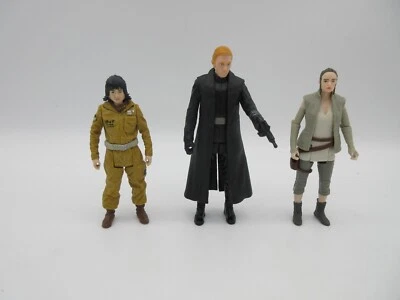 Lote de 3 figuras de acción Force Link de Star Wars [Hasbro, 2017] Rose General Hux Rey Foto 1 de 4