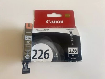 NEW SEALED OEM Canon PGI-226BK Black Ink Cartridge Genuine PGI 226 + 1 Extra - Image 1 of 4