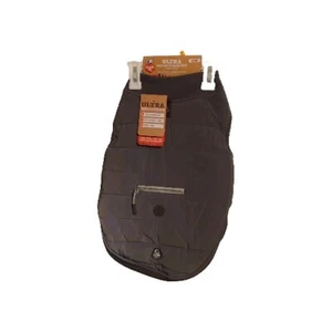 Arcadia Trail Grey Ultra Reflective Dog Coat Sherpa Lining Medium  NWT  - Picture 1 of 13