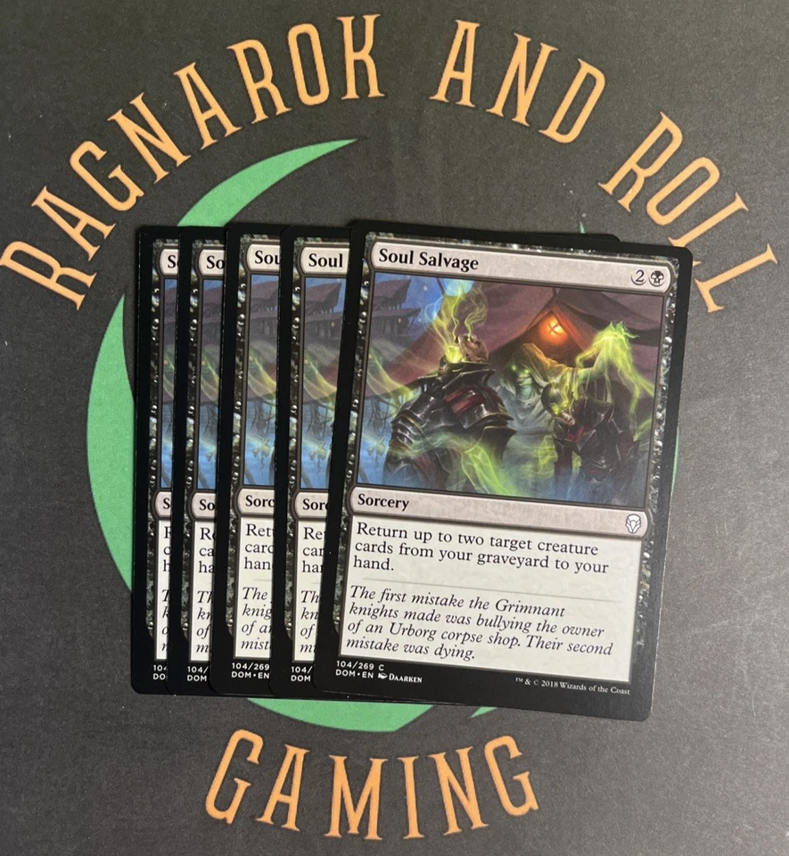 Soul Salvage DOM 104 - Buy More for a Huge Price Break! - Image 1 of 1