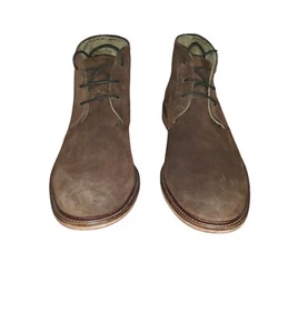 Stafford Mens Ankle boot Brown suede size 13M Tailored Culture Upper Leather - Picture 1 of 8