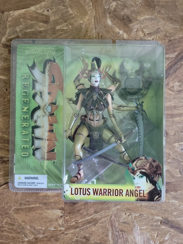 Spawn 28 Lotus Warrior Angel 6in Action Figure McFarlane Toys With 15 Points O