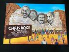 Affiche de concert originale de Chris Rock Mount Rushmore Eddie Murphy Richard Pryor