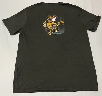Smartwool Memory Quilt Short Sleeve Shirt Men’s Size XXL 2XL Guitar Skeleton - Image 1 of 4