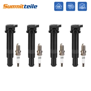 4x bobinas de encendido bujía para Hyundai Accent Kia Rio Dodge Attitude 2006-2011 - Imagen 1 de 15
