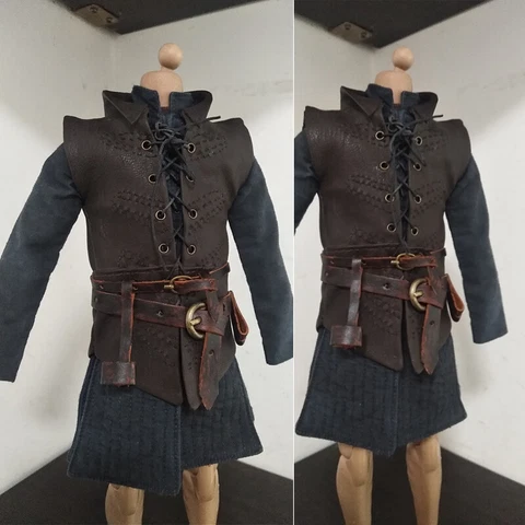 1/6 Custom Ramsay.Bolton Game of Thrones Clothes Set Outfit Model Accessory Cover