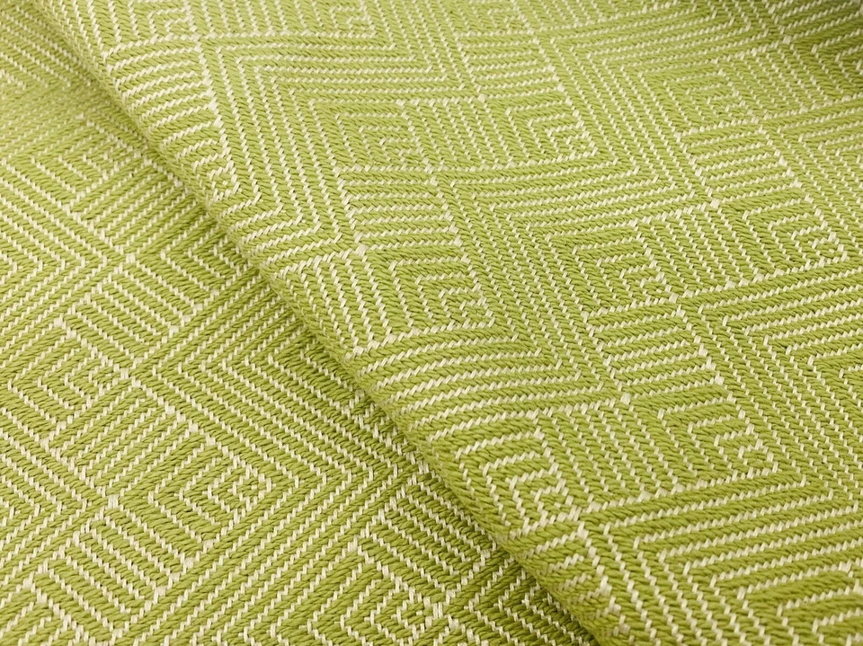 Thibaut Geometric Chevron Herringbone Uphol Fabric- Maddox / Leaf 4.25 yd W73330