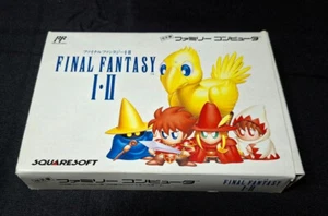 FINAL FANTASY I-II NINTENDO FAMICOM JAPAN - Picture 1 of 4