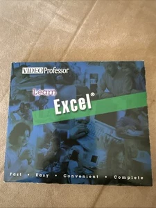 Learn Excel By Video Professor -3 CD Set PC CD ROM 2000 2002 2003-NEW - Picture 1 of 7
