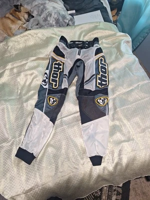 THOR Motocross Pants Black, White And Yellow Size 30 - Image 1 of 4