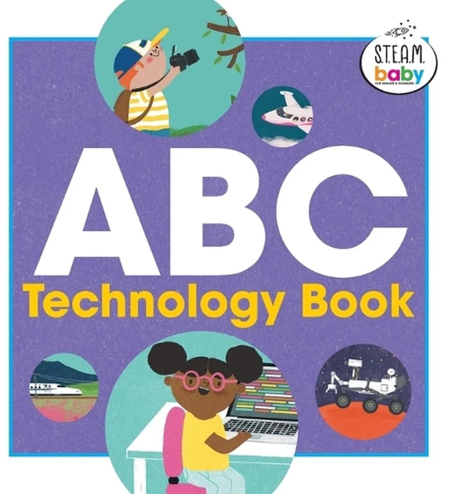 ABC Technology Book by Sage Franch (English) Hardcover Book - Image 1 of 1