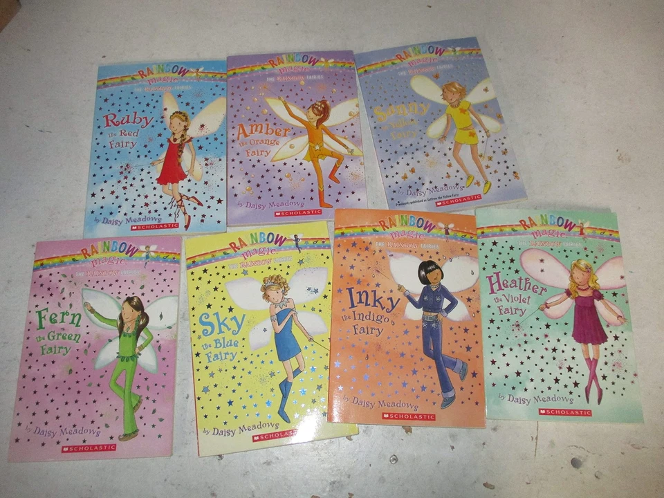 The Rainbow Magic Fairies (Original) Complete Set 1-7: Ruby the Red Fairy, A... - Image 1 of 1