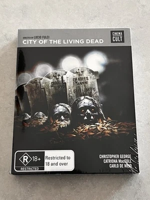 City of the Living Dead (1980) Region B Blu Ray + Slipcase - Fulci - New/Sealed - image 1 of 2
