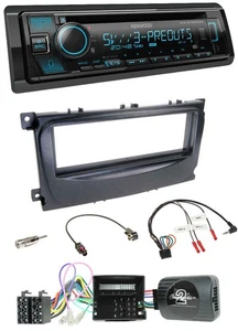 Kenwood Bluetooth USB CD Lenkrad DAB Autoradio für Ford C-Max Can 07-10 Focus sc - Bild 1 von 8