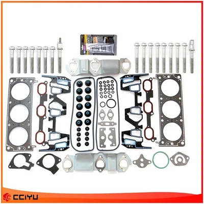 ✅Fits 2000-2003 PONTIAC GRAND PRIX 3.1L V6 OHV VIN J Head Gasket Bolt Set - Image 1 of 4