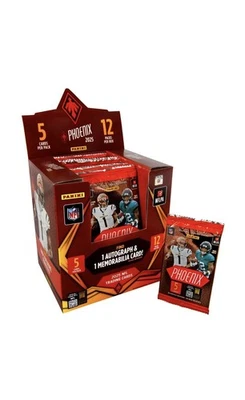 2025 Panini Phoenix футбол хобби предпочтительная коробка - совершенно новый запечатанный - 60 карт - Изображение 1 из 4